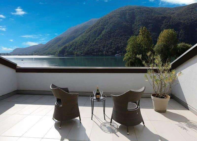 MELANO: SPLENDIDO ATTICO 270 mq  VISTA LAGO (2)