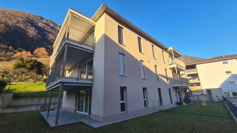 BELLINZONA - LUMINO: NUOVO 3.5 LOC. CON AMPIA TERRAZZA (4)