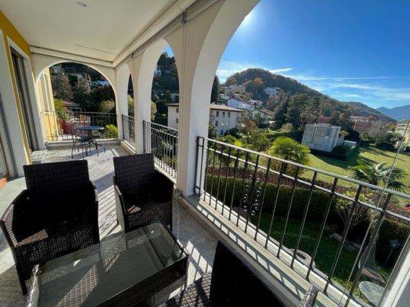 COLLINA D'ORO: ELEGANTE  3,5 LOC. IN VILLA CON PISCINA (8)