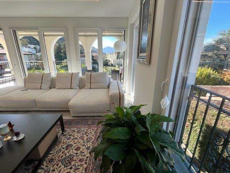 COLLINA D'ORO: ELEGANTE  3,5 LOC. IN VILLA CON PISCINA (6)