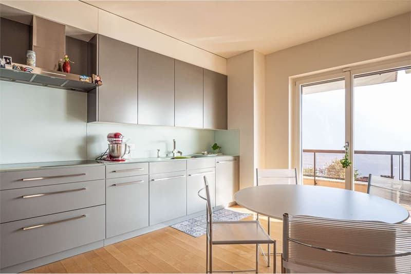 LUGANO - SPLENDIDO 4,5 LOC. CON VISTA LAGO (5)