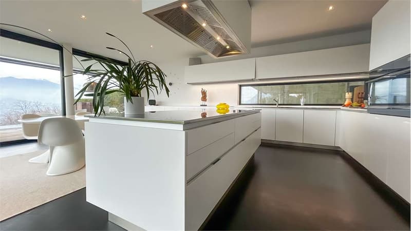 Lugano: villa contemporanea di prestigio con piscina e vista lago (6)