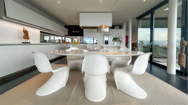 Lugano: villa contemporanea di prestigio con piscina e vista lago (7)