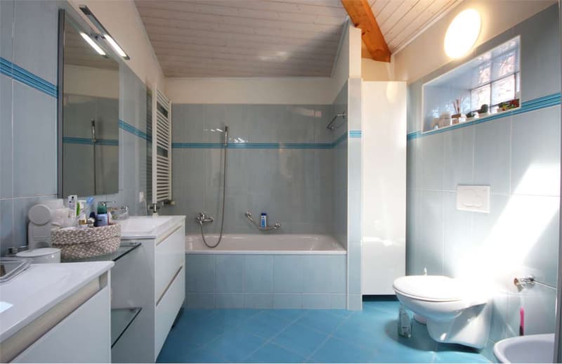 Ampia casa bifamiliare con giardino (9)