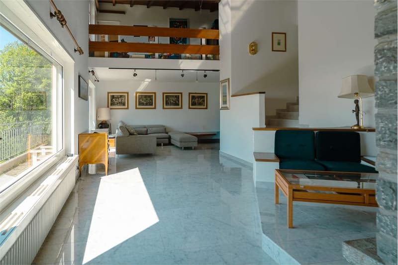 Sagno: villa con piscina (7)