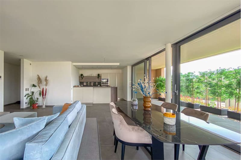 Comano: moderno 3.5 loc. di pregio con ampia terrazza (3)