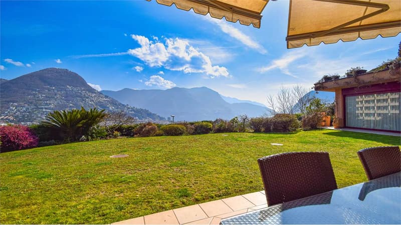 PRESTIGIOSO APPARTAMENTO CON GIARDINO E VISTA LAGO (4)