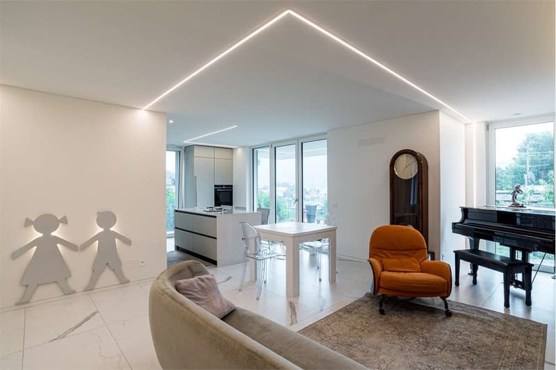 ELEGANTE 3,5 LOCALI NEL CUORE DI LUGANO-BREGANZONA (4)