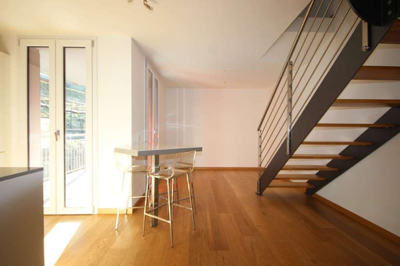 Mendrisio-Capolago: moderno 2,5 loc. duplex nel nucleo (2)