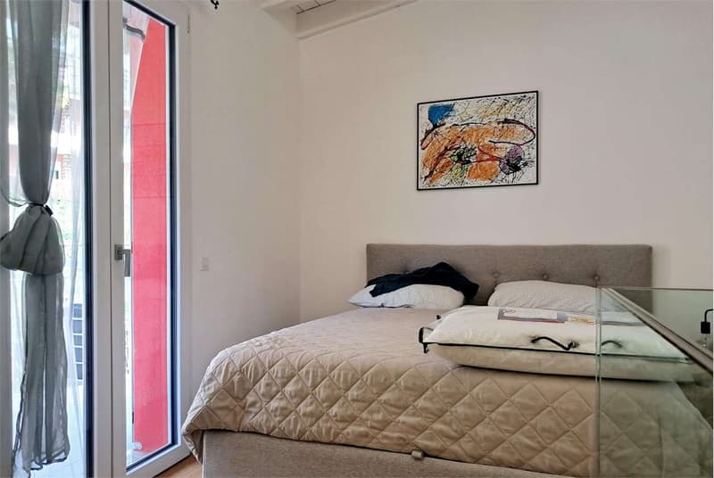 Mendrisio-Capolago: moderno 2,5 loc. duplex nel nucleo (6)
