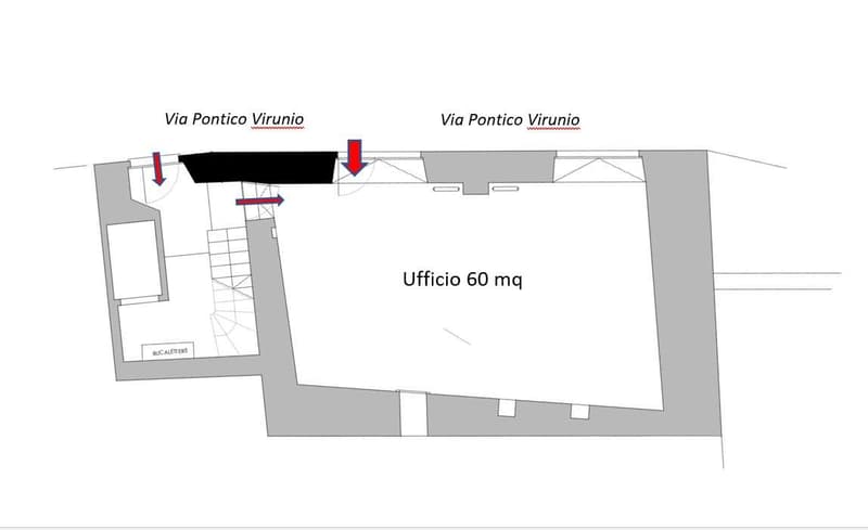 MENDRISIO: LUMINOSO UFFICIO IN CENTRO - Palazzo Pollini (7)