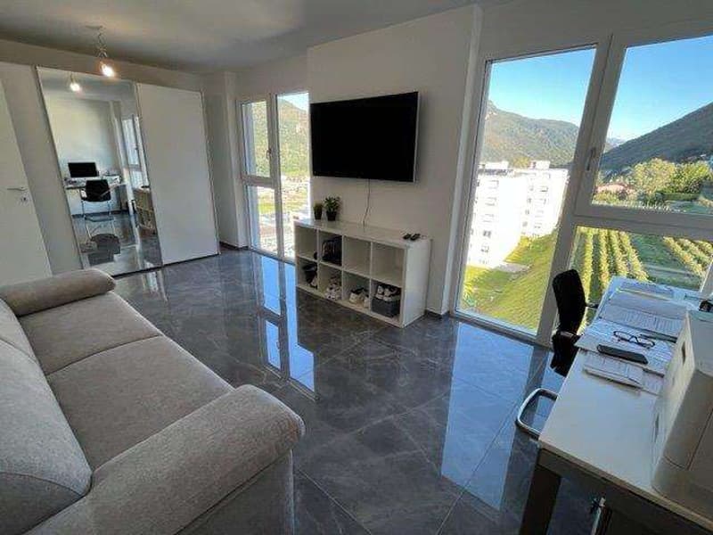 MENDRISIO: ATTICO 4.5 LOC. PANORAMICO DI ALTO STANDING (8)
