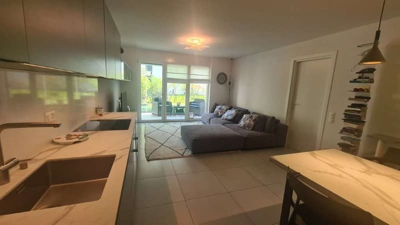MENDRISIO: GRANDE 2.5 LOC. CON VERANDA E GIARDINO (4)