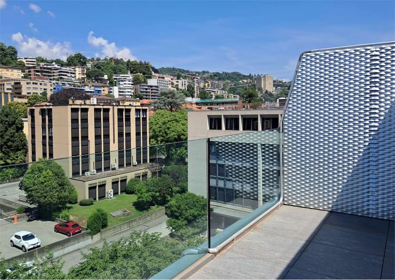 Lugano centro: ufficio di 2,5 locali di rappresentanza con ampia terra (1)