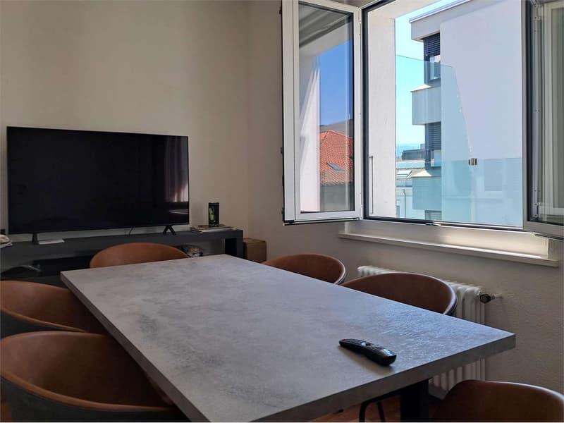 Lugano centro: ufficio di 2,5 locali di rappresentanza con ampia terra (2)
