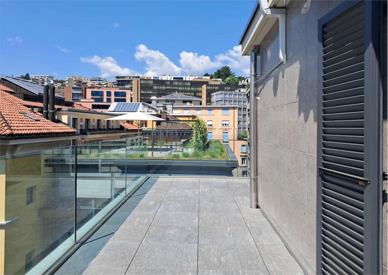Lugano centro: ufficio di 2,5 locali di rappresentanza con ampia terra (5)