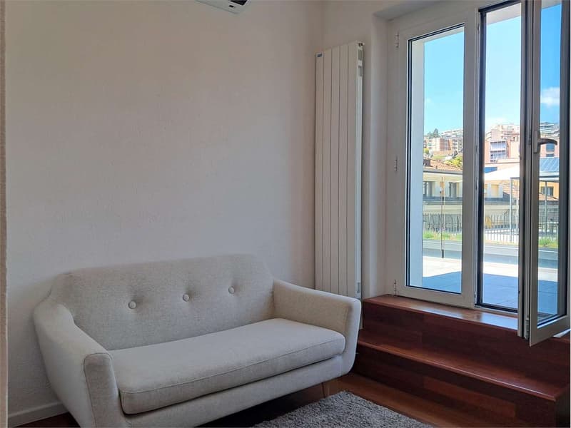 Lugano centro: ufficio di 2,5 locali di rappresentanza con ampia terra (3)