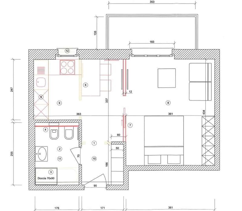 VACALLO: GRAZIOSO UFFICIO-APPARTAMENTO 2 LOC. CON GARAGE (6)