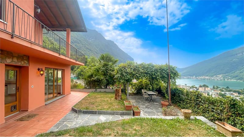 MELANO: CASA PLURIFAMILIARE CON VISTA LAGO (1)