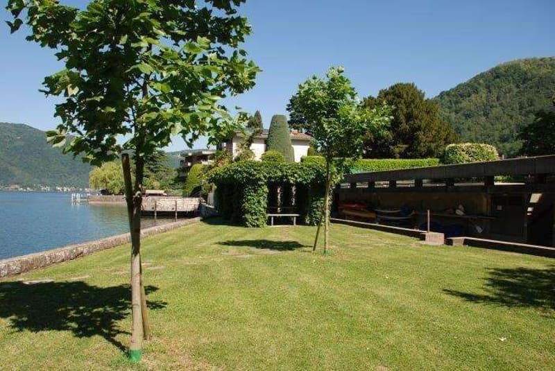 MAROGGIA: 4.5 LOC ESCLUSIVO A LAGO CON PARCO E PISCINA (10)