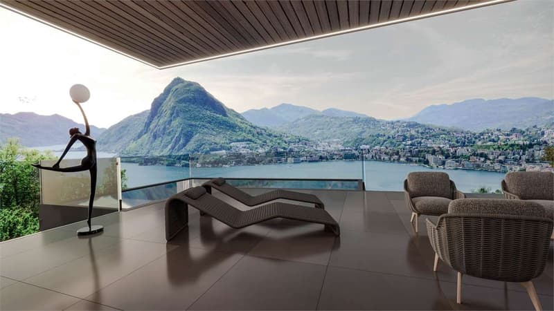 APPARTAMENTO DI LUSSO 4,5 LOCALI VISTA LAGO (1)