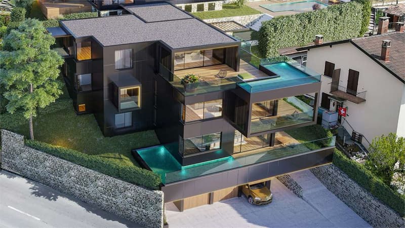 APPARTAMENTO DI LUSSO 4,5 LOCALI VISTA LAGO (3)