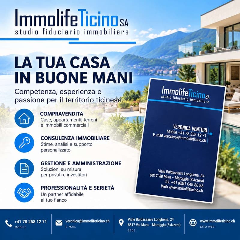 Vacallo: splendido 3,5 locali duplex con vista sul Lago di Como (9)