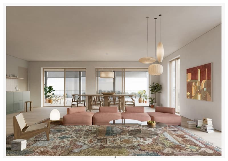 Residenza Selva - Appartamento di 4.5 Locali a Massagno con vista panoramica. (2)