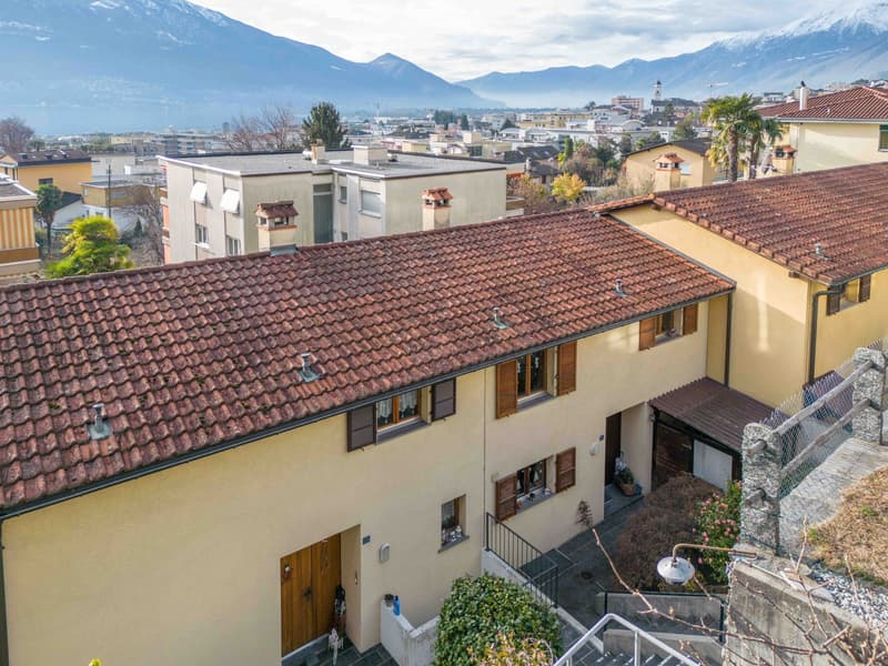 MINUSIO - VENDESI CASA A SCHIERA CON GIARDINO PRIVATO 4.5 LOCALI (5)