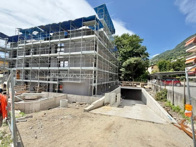 VENDESI A MINUSIO - APPARTAMENTO 3.5 LOCALI CON GIARDINO PRIVATO IN NUOVA COSTRUZIONE (3)