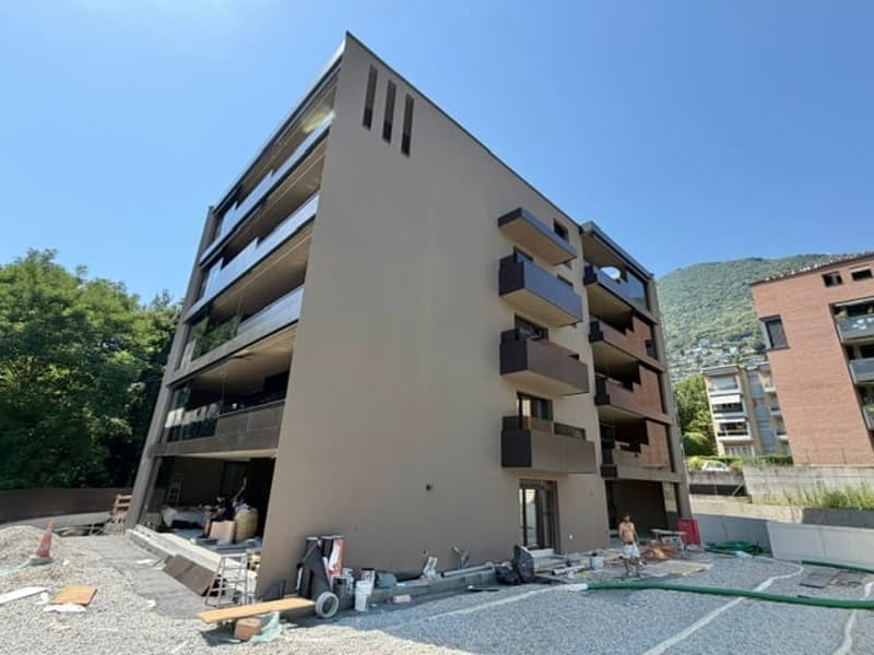 VENDESI A MINUSIO - APPARTAMENTO 3.5 LOCALI AL PIANTERRENO IN NUOVA RESIDENZA (1)