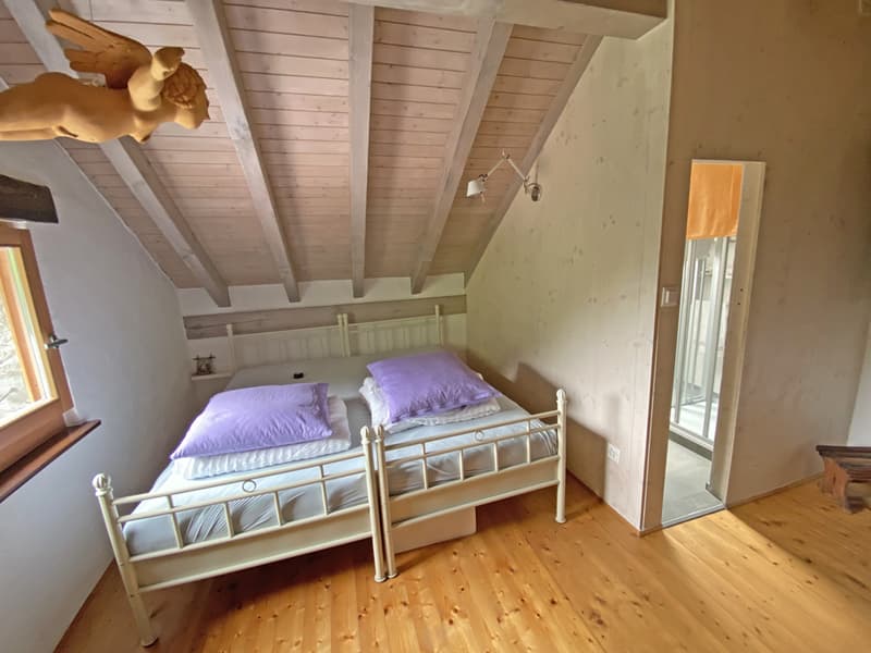 Bella proprietà con 2 rustici immersa nel verde / Schöne Liegenschaft mit 2 Rustico's im Grünen (10)