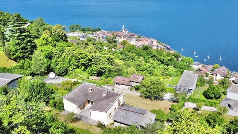 VENDESI A VIRA GAMBAROGNO - CASA UNIFAMILIARE CON VISTA IMPRENDIBILE SUL LAGO MAGGIORE (6)