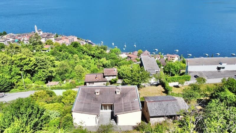 VENDESI A VIRA GAMBAROGNO - CASA UNIFAMILIARE CON VISTA IMPRENDIBILE SUL LAGO MAGGIORE (5)
