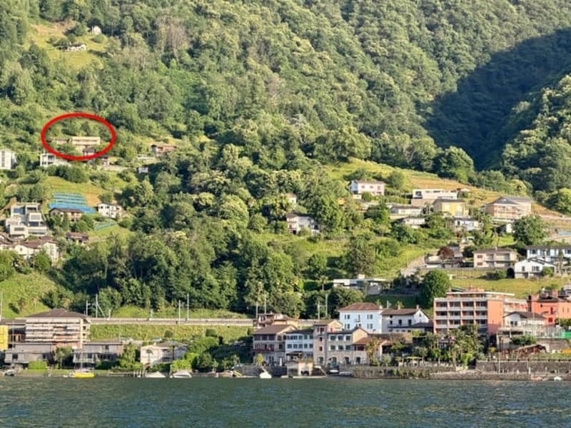 VENDESI A VIRA GAMBAROGNO - CASA UNIFAMILIARE CON VISTA IMPRENDIBILE SUL LAGO MAGGIORE (7)