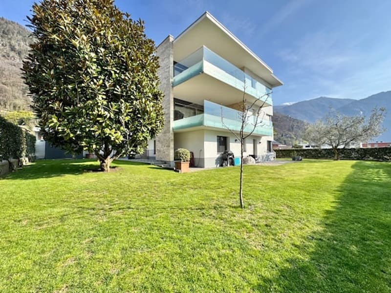 AFFITTASI A CAVIGLIANO – APPARTAMENTO DI 3.5 LOCALI CON GIARDINO PRIVATO (2)