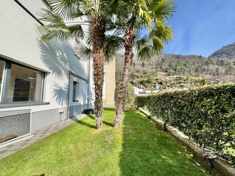 AFFITTASI A CAVIGLIANO – APPARTAMENTO DI 3.5 LOCALI CON GIARDINO PRIVATO (6)