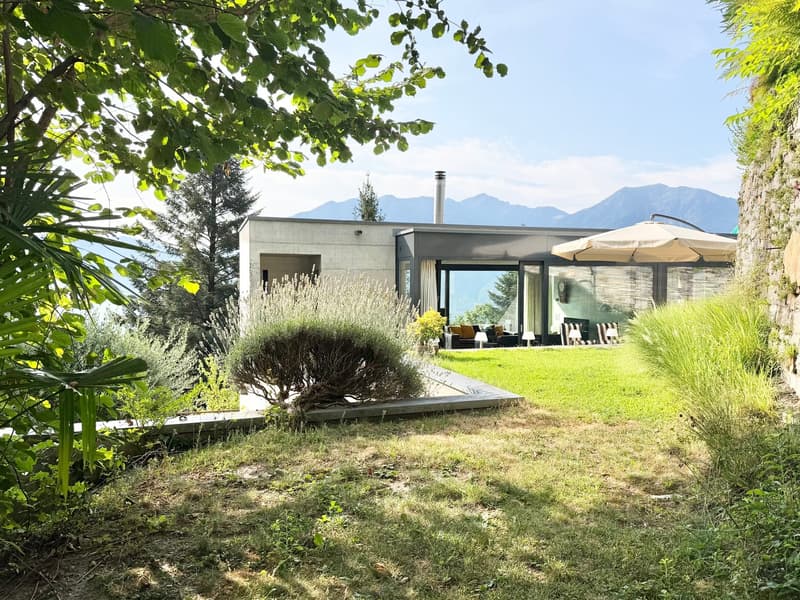 VENDESI A BRIONE SOPRA MINUSIO - Esclusiva casa unifamiliare con vista lago (anche res. secondaria) (1)