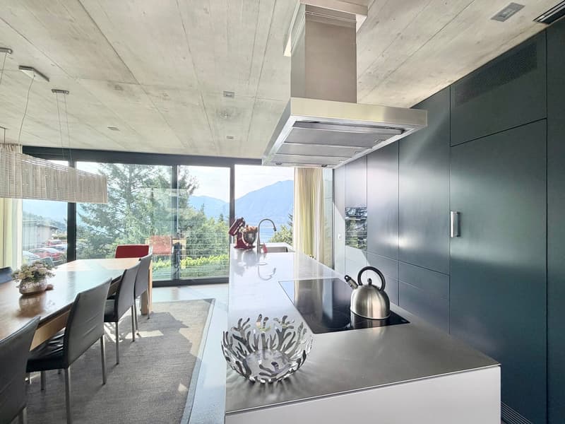 VENDESI A BRIONE SOPRA MINUSIO - Esclusiva casa unifamiliare con vista lago (anche res. secondaria) (4)