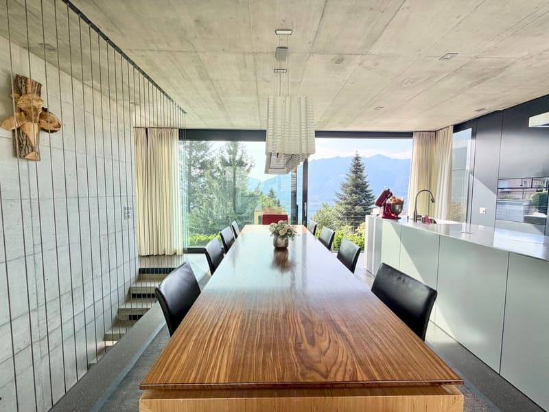 VENDESI A BRIONE SOPRA MINUSIO - Esclusiva casa unifamiliare con vista lago (anche res. secondaria) (5)