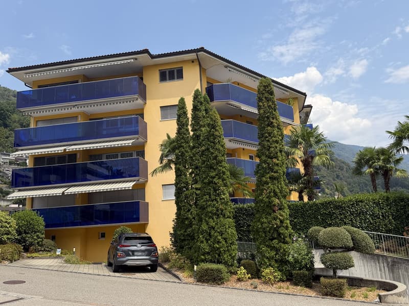 Minusio - Vendesi appartamento curato con grande balcone (1)