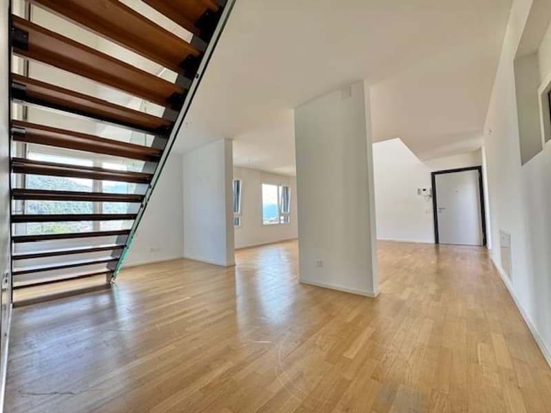 VENDESI IN CENTRO A LOSONE - MODERNO ATTICO DUPLEX DI 5.5 LOCALI (8)