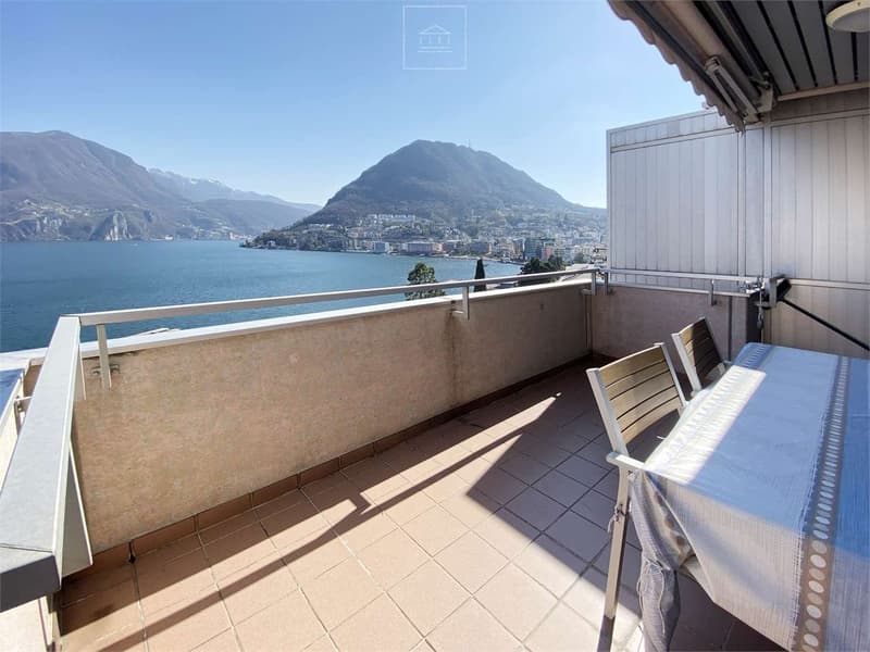 Attico signorile con vista sul golfo di Lugano (2)