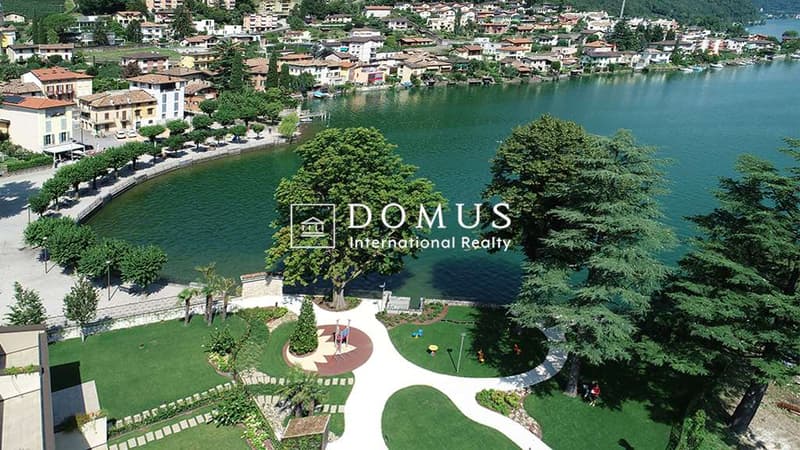 Appartamento a lago con giardino (2)