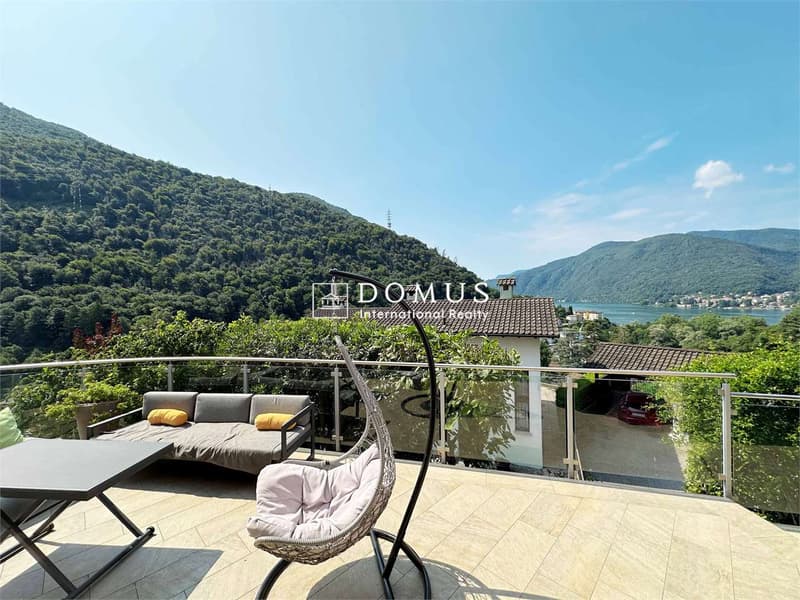 Villa singola con vista lago a Figino (4)