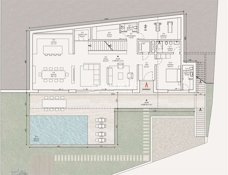Villa moderna di prestigio con piscina e area wellness (3)
