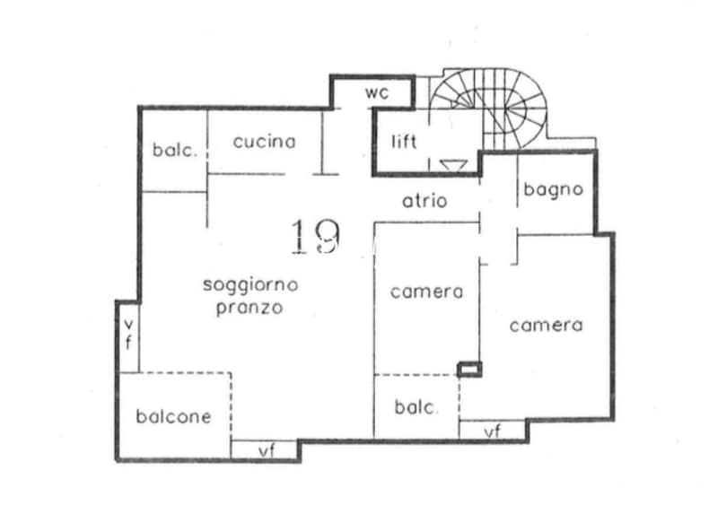 3,5 con vista lago a Paradiso (3)