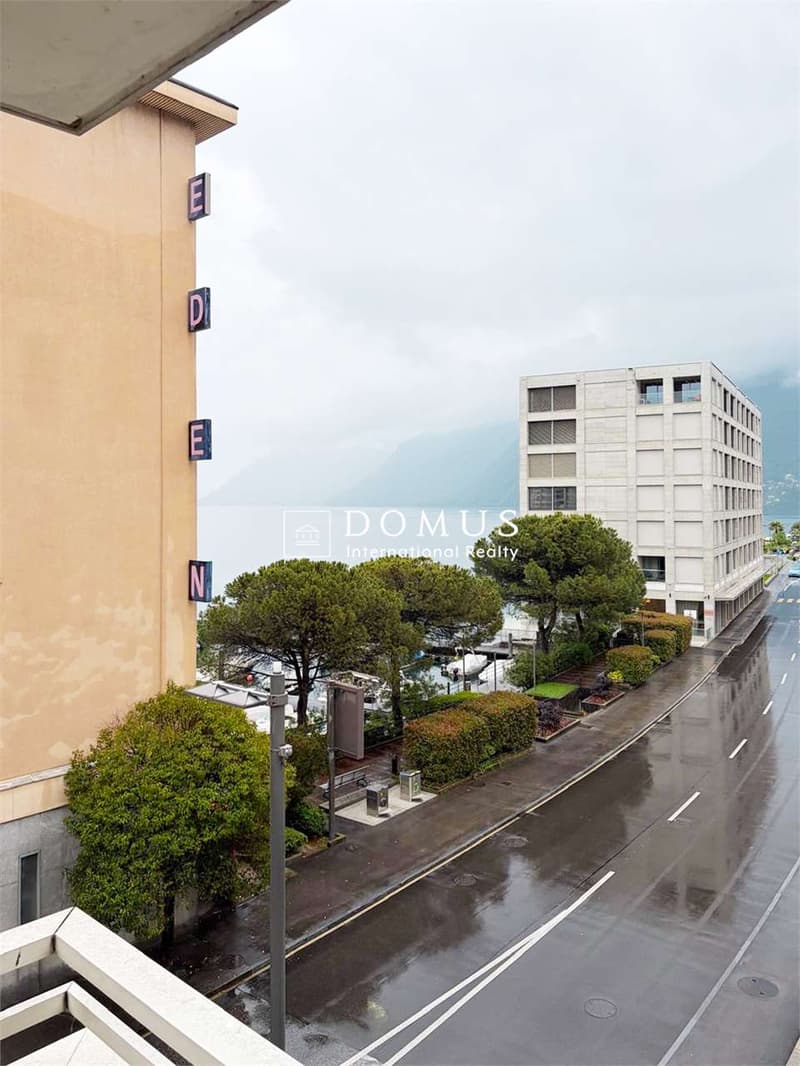 3,5 con vista lago a Paradiso (2)