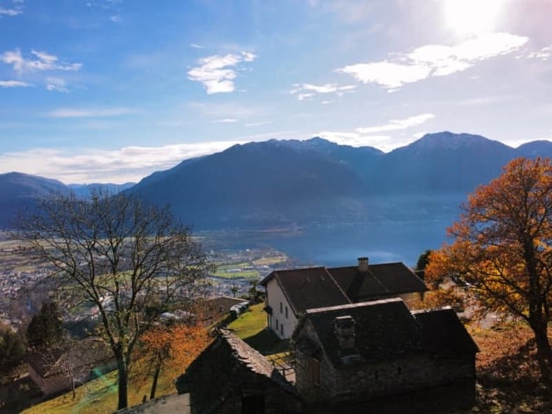 Bauland mit Panoramablick in der begehrten Gemeinde Contra