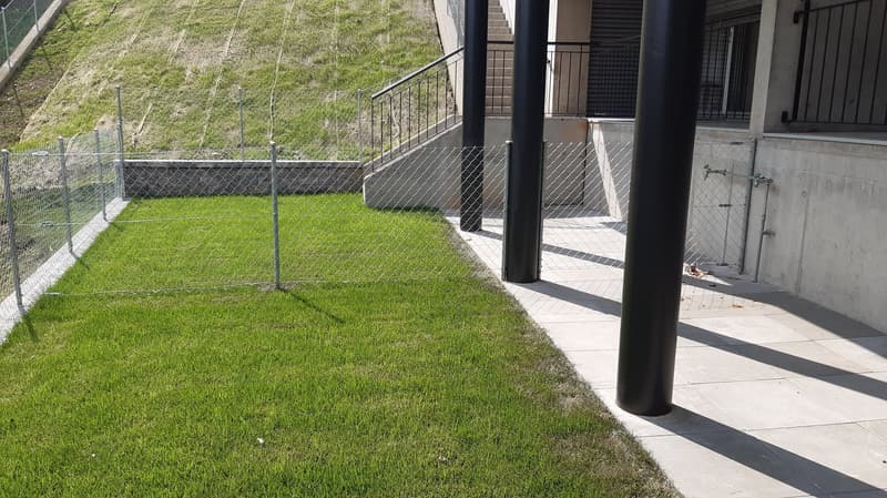 Moderno appartamento 2.5 locali con terrazza e giardino privato a Pazzallo (2)